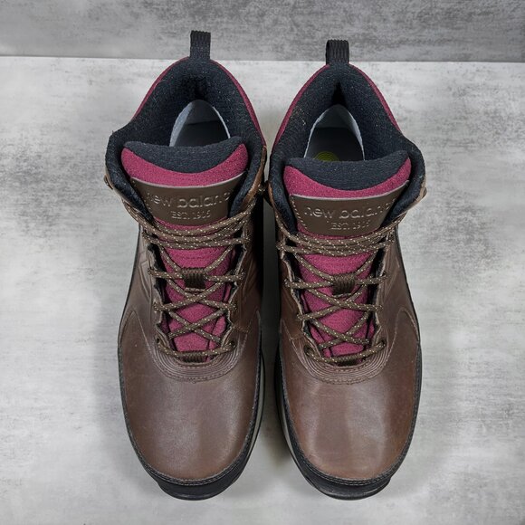 New Balance 1400 Waterproof Trail Hiking Boots - Women's Size 10 D Wide - Brown - Picture 7 of 9